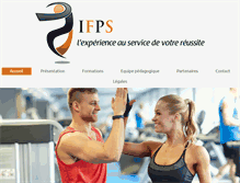 Tablet Screenshot of ifps-fitness.fr